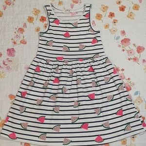 H&M Dress Super Cute Watermelon 🍉 Dress Size 4-6 Years PERFECT CONDITION